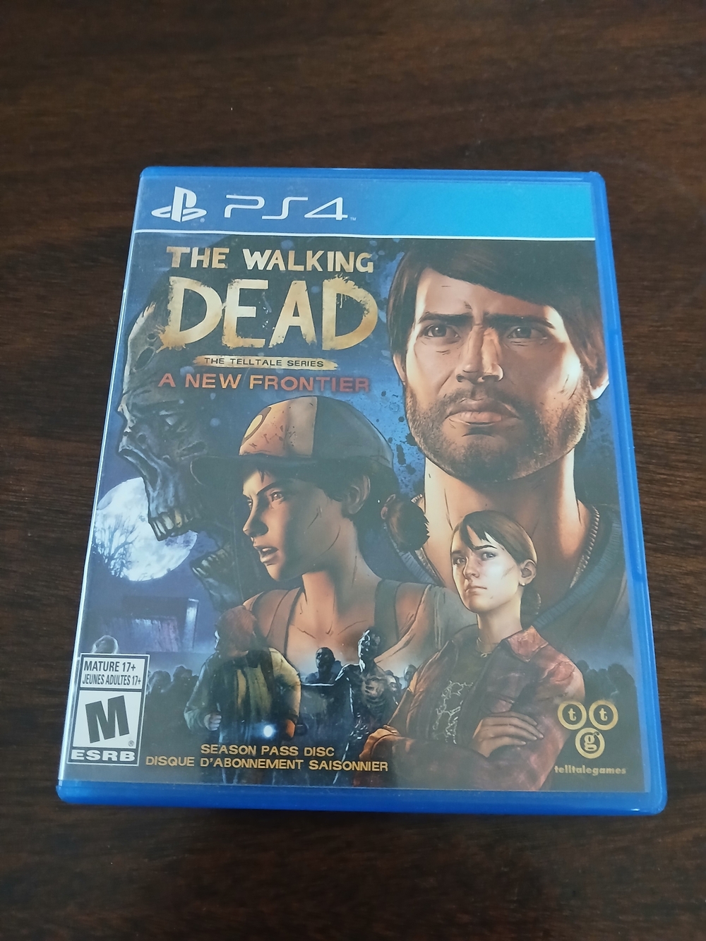 Sony PS4 The Walking Dead: A New Frontier - Blue Case